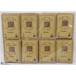 16 BOXES OF SAKURA SCENTED INCENSE CONES