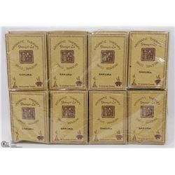 16 BOXES OF SAKURA SCENTED INCENSE CONES