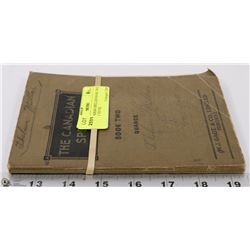 1945 CANADIAN SPELLER BOOK TWO GRADES V TO VII.