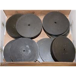 LOT OF 12 DRIVER BUSHINGS-4"-3/16" DIAMETER