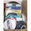 Image 1 : BOX OF MITRE SAW BLADES, DADO BLADES & LOTS OF