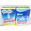 Image 1 : LOT OF 4 ELECTRASOL FINISH DISHWASHER DETERGENT