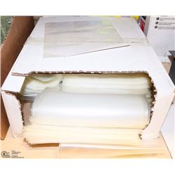 CASE OF 8.5"x9" POLY-BAGS(NON-CLOSABLE)