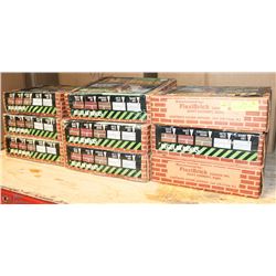 LOT OF 9 CASES OF FLEXIBRICK QUARREY GREY INCL