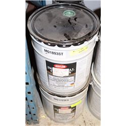 5, 5-GALLON PAILS KRYLON CLEAR BASE ALKYD ENAMEL