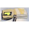 Image 1 : 2 PAIRS OF THINSULATE SPLIT-LEATHER TYPE WORKGLOVE