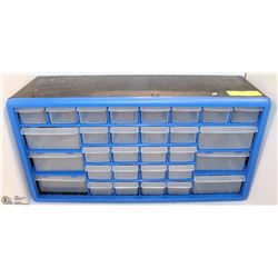38) POWERFIST BIN ORGANIZER