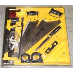 21) NEW SHOPPRO 10PC MEASURE AND CUT PROJECT PACK
