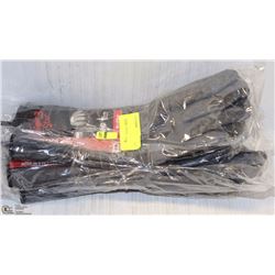 4 PAIRS OF NINJA-STAR 3-CUT GRADE PROTECTION GLOVE