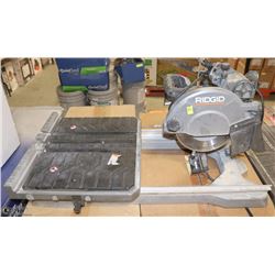 RIGID SLIDING MITRE TILE SAW