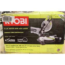 RYOBI 7-1/4" LASER-GUIDED CHOPSAW