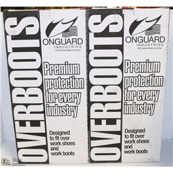 2 PAIRS OF ON-GUARD VIKING RUBBER OVERBOOTS