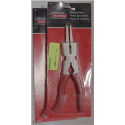 2 PAIRS OF LINCOLN ELECTRIC, WELDERS PLIERS