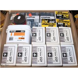 FLAT OF VARIOUS SIZED MARRETTES (IDEAL, XTPS).