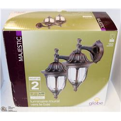 NEW OUTDOOR DOWNWARD WALL MOUNT LIGHT FIXTURES.