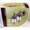 Image 1 : NEW OUTDOOR DOWNWARD WALL MOUNT LIGHT FIXTURES.
