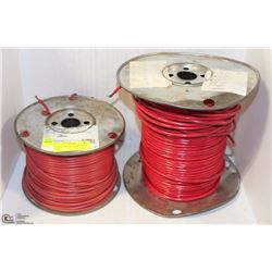 2 SPOOLS OF FIRE ALARM RATED WIRE.
