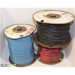 2 SPOOLS OF COPPER XLPE AWG #10 + AWG#12 (3 TOTAL)