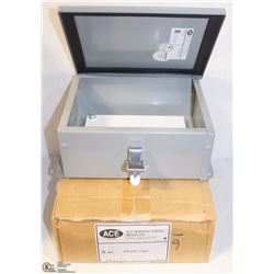 2 ACE METAL MANUFACT. 10"x8"x4" WR LOCKBOX
