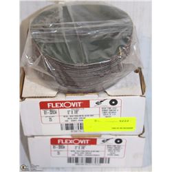 75 FLEX-O-VIT 5"x7/8" RESIN FIBRE DISCS-ON CHOICE-