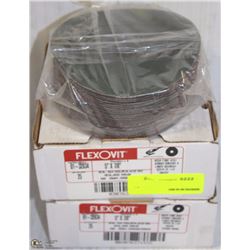 75 FLEX-O-VIT 5"x7/8" RESIN FIBRE DISCS-ON CHOICE-