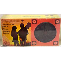 36) SK-1000 CUSTOM FLUSH KIT CAR SPEAKERS