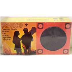 36)  SK-1000 CUSTOM FLUSH KIT CAR SPEAKERS