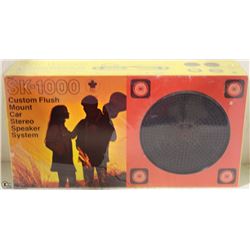 36) SK-1000 CUSTOM FLUSH KIT CAR SPEAKERS