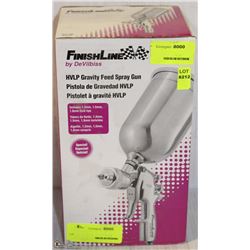 NEW DEVILBLISS HVPL GRAVITY FEED SPRAY GUN +