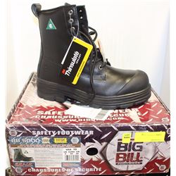 BB 5000 BLACK FULL-GRAIN LEATHER INSUL. WORKBOOTS