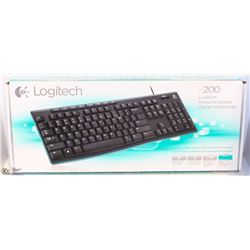 LOGITECH K200 MEDIA KEYBOARD.