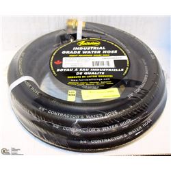 FAIRVIEW IND. GRADE WATER HOSE- 5/8"x25FT
