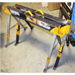 PAIR OF TOUGHBUILT SAWHORSES-NON-MATCHING
