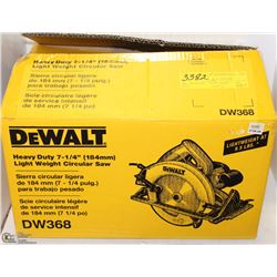 DEWALT HEAVY DUTY 7-1/4" CIRCULAR SAW