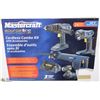 Image 1 : 40) MASTERCRAFT CORDLESS COMBO KIT