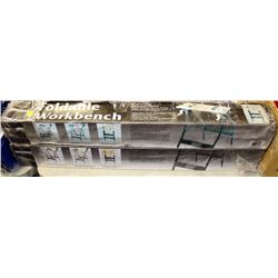 2 FOLDABLE ULTRA-STEEL WORK TABLES -IN BOX-