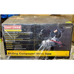 3) NEW CRAFTSMAN SLIDING COMPOUND MITRE SAW
