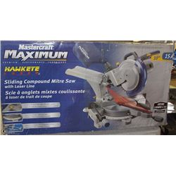 20) MASTERCRAFT MAXIMUM SLIDING MITRE COMPOUND