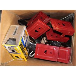 BOX OF VARIOUS SAWHORSE BRACKETS