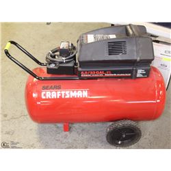 2)CRAFTSMAN 6.0/33 GAL.  AIR COMPRESSOR