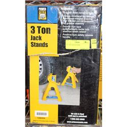 4) 3 TON JACK STANDS