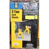 Image 1 : 4) 3 TON JACK STANDS