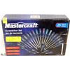 Image 1 : NEW MASTERCRAFT 25PC SCREWDRIVER SET.