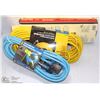 Image 1 : LOT OF 2 EXT. CORDS + MULTI-OUTLET ASSEMBLY