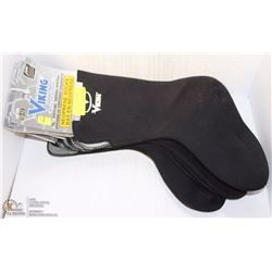 4 PAIRS OF SIZE:12-13 VIKING NEOPRENE SOCKS
