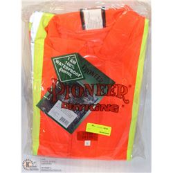 NEW LARGE PIONEER HI-VIZ WATERPROOF JACKET