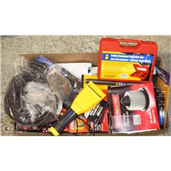 LARGE BOX OF AUTOMOTIVE PARTS AUTO-PRODUCTS