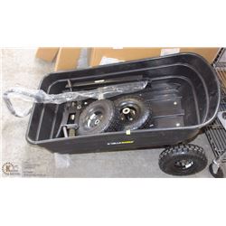 GORILLA CARTS 36"x19"x7" TOW-ALONG WAGON