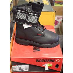 SIZE: 7 WOLVERINE ALL-LEATHER WORKBOOTS-ON CHOICE-