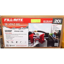 NEW FILL-RITE12-VOLT DC HIGH-FLOW FUEL TRANSFER